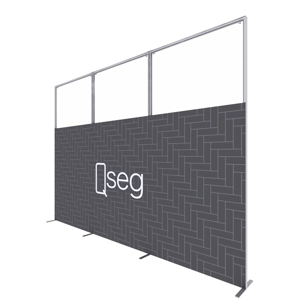 9.84 x 7.4 ft. QSEG — Graphic Package / Printed with 28in Clear Window